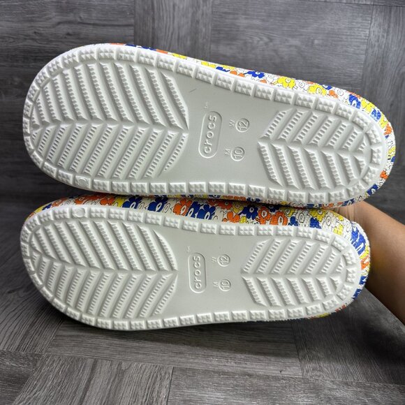 CROCS Marimekko Floral Men's 10/Women's 12 Classic Sandals - Picture 7 of 8